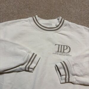Taylor Swift Sweatshirt Mens Large White Tortured Poets Dept TTPD Crewneck